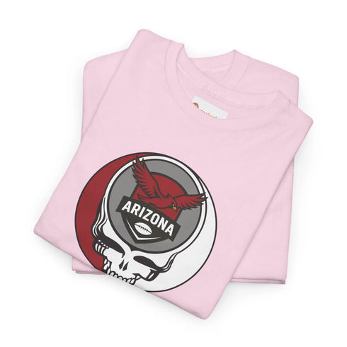 Grateful Dead - Arizona Cardinals Grateful Dead Steal Your Face T-Shirt - NFL - StealieShop